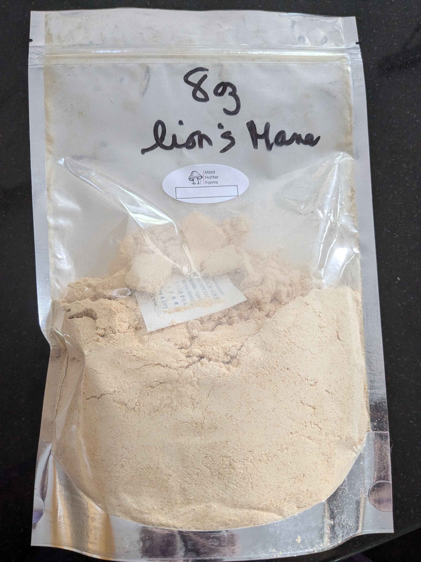 Mad Hatter Farms Dried Lion's Mane Powder